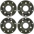 04 Peças Adaptadores De Roda 5x205mm P/ 5x130mm C/ Prisioneiros