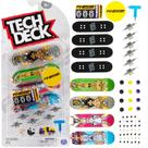 04 Skate De Dedo Profissional Tech Deck Colecionável - Sunny