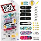 04 Skate De Dedo Profissional Tech Deck Colecionável - Sunny