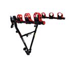 04 - Suporte para bike Transbike Suporte bagageiro 3 bicicletas Preto tira Vermelha Sedan Hatch Speed MTB 04 - Suporte para bike Transbike Suporte bagageiro 3 bicicletas Preto tira Vermelha Sedan Hatch Speed MTB