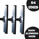 04 unid Rodo de Alumínio 40CM Resistente Qualidade Duplo