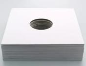 05 Capas Disco Compacto 7'' Branca (18x18cm Somente Capa )
