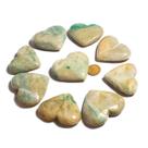 05 Coração Nefrita Pedra Natural 45 a 60mm Média 60g Tipo B 05 Coração Nefrita Pedra Natural 45 a 60mm Média 60g Tipo B