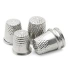 05 Dedal Metal Costura Manual Bordado Croche Ponto Russo.