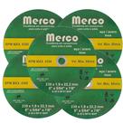 05 Discos De Corte Inox 9 Polegadas (230mm x 1,9mm x 22,2mm) - Merco Nobre