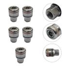05 Engate Rápido Rosca 1/4 Femea X 1/4 Para Compressor De Ar
