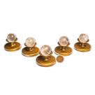 05 Esfera Cristal Pedra Natural 25 a 30mm 20 a 40g Tipo B