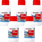 05 Limpa Para Brisa Wurth 100ml Fluido Limpeza De Parabrisa