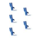 05 Pé Calcador de Teflon Pesponto Compensado Para Maquina Reta Industrial Lado Direito 1mm TCR-1/32N