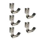 05 Pé Calcador Pregar Vivo Cordão para Máquina Reta Industrial Lado Direito 5mm P-69RH 3/16 05 Pé Calcador Pregar Vivo Cordão para Máquina Reta Industrial Lado Direito 5mm P-69RH 3/16