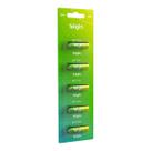 05 Pilhas Baterias Elgin 27a 12v A27 Alcalina 1 Cartela