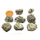 05 Pirita Pequeno artesanato ou pingente 10mm 05 a 10 GR