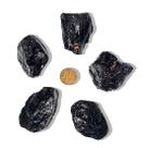 05 Turmalina Preta Pedra Natural 70 a 80g Média 6cm Tipo B