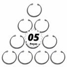 05 Un Anel Elástico de Retenção Para Furo Interno Aço 82mm 05 Un Anel Elástico de Retenção Para Furo Interno Aço 82mm