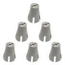 06 Copinhos Porta Fio Linha Cones Máquina Costura Industrial