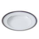 06 Pratos Fundos Limoges Roma em Porcelana 22cm - Wolff
