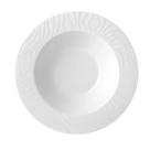 06 Pratos Fundos Luiza 22cm Branco - Porcelana Schmidt