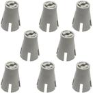 08 Copinhos Porta Fio Linha Cones Maquina Costura Industrial