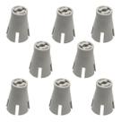 08 Copinhos Porta Fio Linha Cones Máquina Costura Industrial