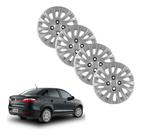 092CB-PTA-U-Jogo de Calota Aro 13 Fiat Grand Siena 2012 Até 2013 Grid