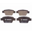 0986Bb0541 - Pastilha Freio Traseiro - Bravo 1.4 16V 11 / Stilo 1.8 8V 02 / 05 - Bosch