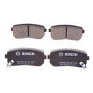 0986Bb0906 - Pastilha Freio Traseiro - Ix35 2.0 4X4 11 / 12 Ix35 2.0 11 / 12 - Bosch