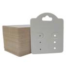 1.000 Cartela De Brinco Papel Duplex Tam. 5x7 Cm