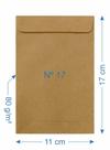 1.000 Envelope Papel 11x17cm