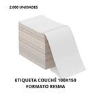 1.000 Etiquetas Couchê 10x15 Alta Qualidade Formato Resma