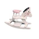 1:12 casa de boneca mini mobília pequena decoração de cavalo de madeira adereços de tiro