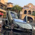 1:18 Modelo Lamborghini Die Cast Alloy Boys Toys Cars Diecas
