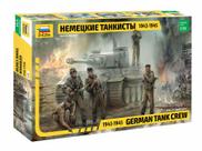 1/35 - german tank crew wwii 1943-45 - zvezda - 3614