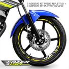 1 Adesivo Kit Refletivo + 1 Kit Ploter - Fazer 150 Yamaha