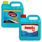 1 Algicida Choque Hidroall 5L + 1 Clarificante Hidroall 5L