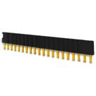 1 barramento pente para rele acoplador slim fino conector