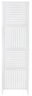 1 Biombo Divisoria MDF Horizontal Vertical Pintado Branco Com Pé Divisor de Ambiente 1 Biombo Divisoria MDF Horizontal Vertical Pintado Branco Com Pé Divisor de Ambiente