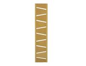 1 Biombo Slim Com Dobradiças Folha Painel Mdf Cru Divisor Divisória Separador De Ambiente Vários Modelos