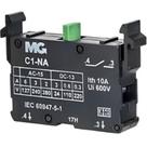 1 bloco de contato com 1na c1 botoeira margirius
