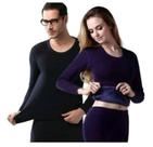 1 Blusa Térmica Flanelada Segunda Pele Adulto Feminina Masculino termica frio inverno unisex