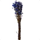 1 Buquê Margarida Natural Azul Desidratado Arranjo Decoração Casa