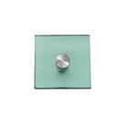 1 Cabide Em Vidro Verde 10x10