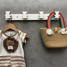 1 Cabideiro parede decoração Urso cabide animais selva 1CUr