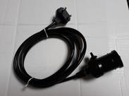 1 Cabo Pendente 4m Com Interruptor e Bocal E-27 Com Tomada 1 Cabo Pendente 4m Com Interruptor e Bocal E-27 Com Tomada