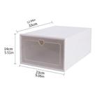 1 Caixa Box Organizador Tênis Sapato Objetos Empilhável Rack