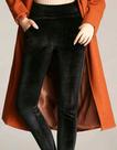 1 Calça térmica VELUDO Plus size N44 a50 Super Grossa Peluciada forrada pêlo frio inverno Preta