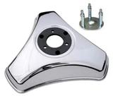 1 Calota 3 Pontas Aro 16 17,5 Metal Caminhao Rodoar + Suporte 1 Calota 3 Pontas Aro 16 17,5 Metal Caminhao Rodoar + Suporte