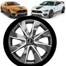1 Calota Esportiva Modelo Prime Aro 13 Polegadas Grafite Silver Parafuso Elitte 1 Calota Esportiva Modelo Prime Aro 13 Polegadas Grafite Silver Parafuso Elitte