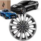 1 Calota Esportiva Universal Modelo Passat CC Aro 13 Polegadas Prata Grafite Elitte 1 Calota Esportiva Universal Modelo Passat CC Aro 13 Polegadas Prata Grafite Elitte