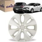 1 Calota Modelo C3 2014 ate 2018 Aro 15 Polegadas Encaixe Pressão Grid