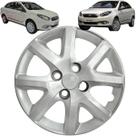 1 Calota Modelo Siena 2014 Aro 14 Polegadas Parafuso Cubo Baixo Grid